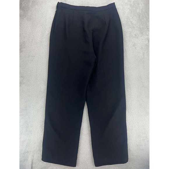 Maggy London Pants - Maggie London Vintage Black Wide Leg‎ Cropped Dress Pants Petites Size 10